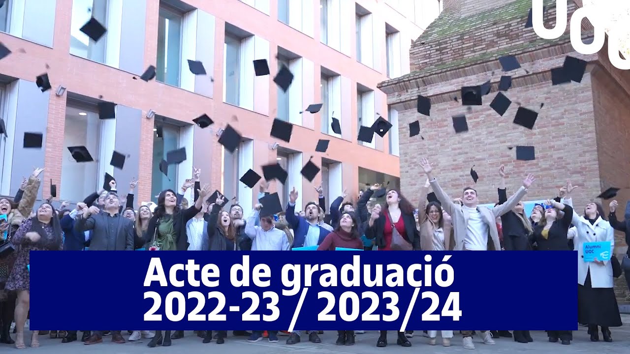 Graduation ceremonies 2022-2023 and 2023-2024